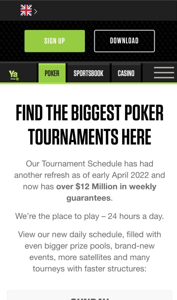 Ya Poker games