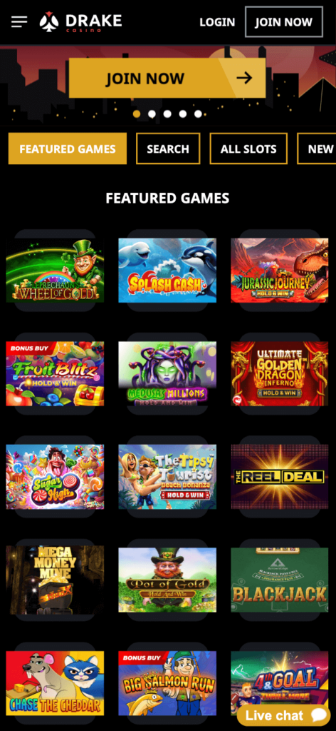 drake casino mobile